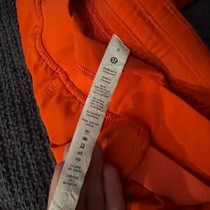 Lululemon Athletica Orange Cropped Pants
